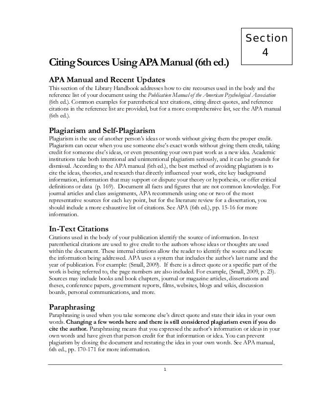 literature review example apa 6th edition